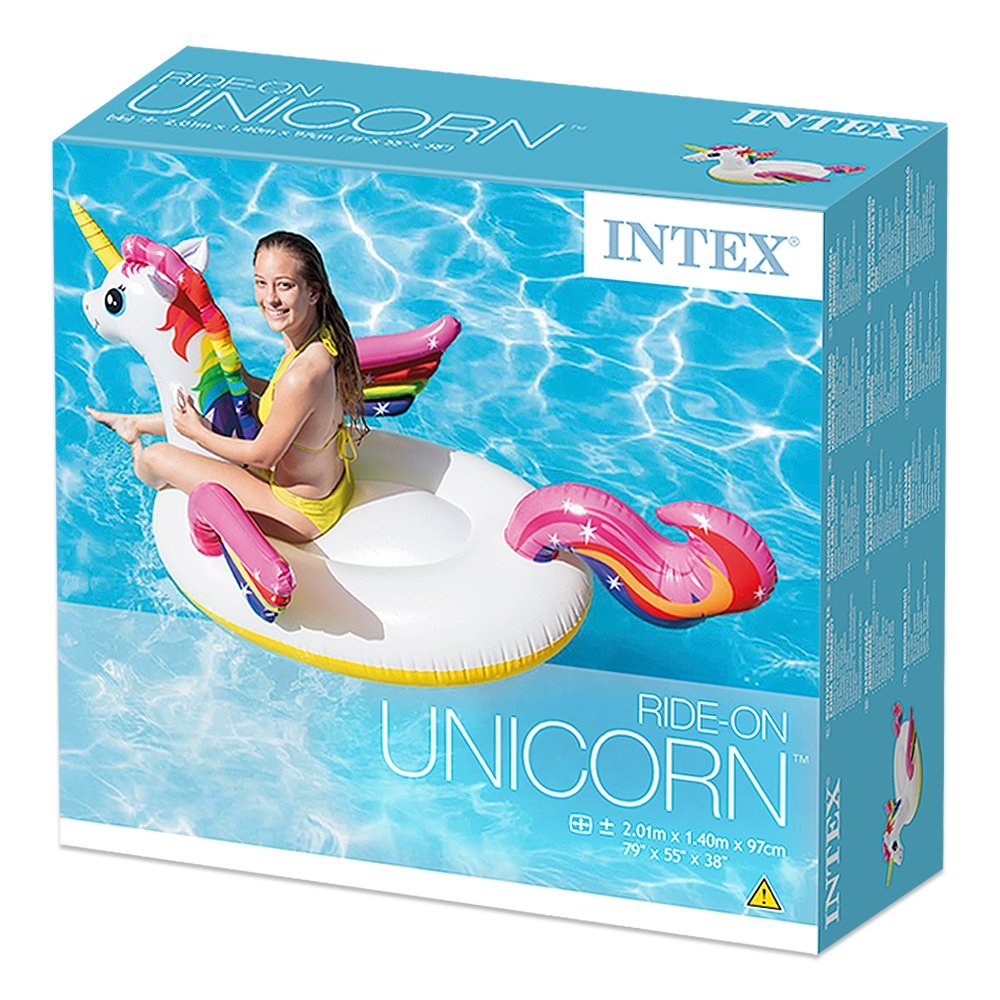 Jednorożec unicorn 201 x 140 97 cm intex 57561np
